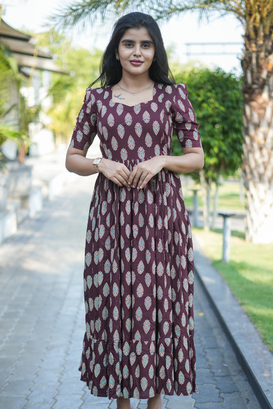 Zipper Feeding Maxi Wine Grace