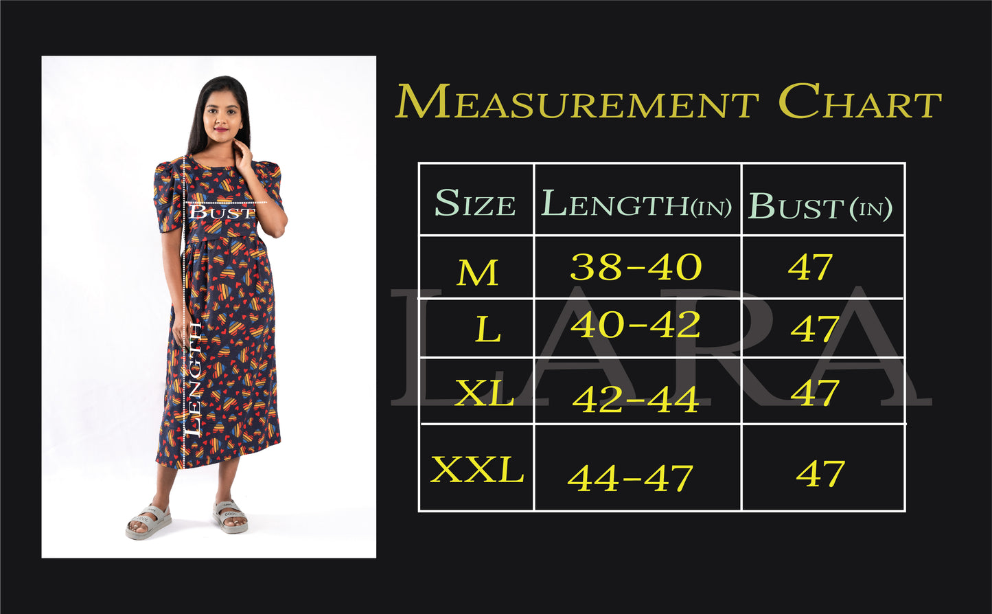 Capri Feeding Wear with Puff Sleeve Multicolor