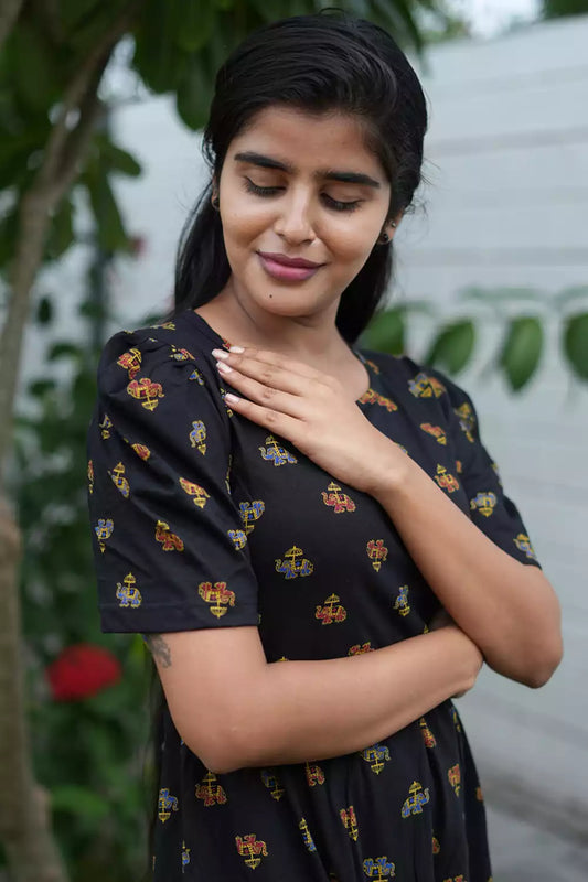 Casual Lounge Wear Non Feeding with puff Black