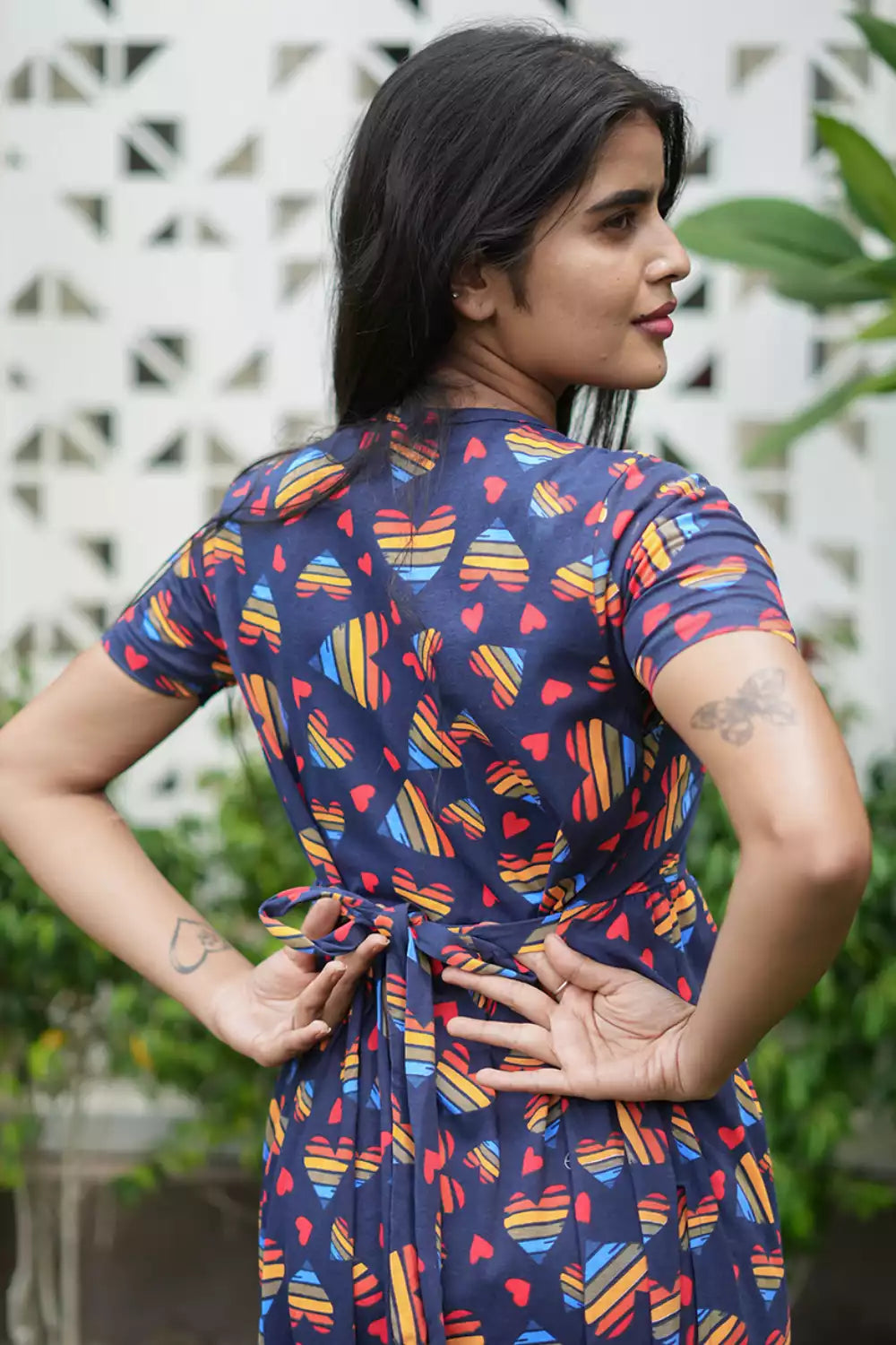 Casual Lounge Wear Non Feeding Multicolor