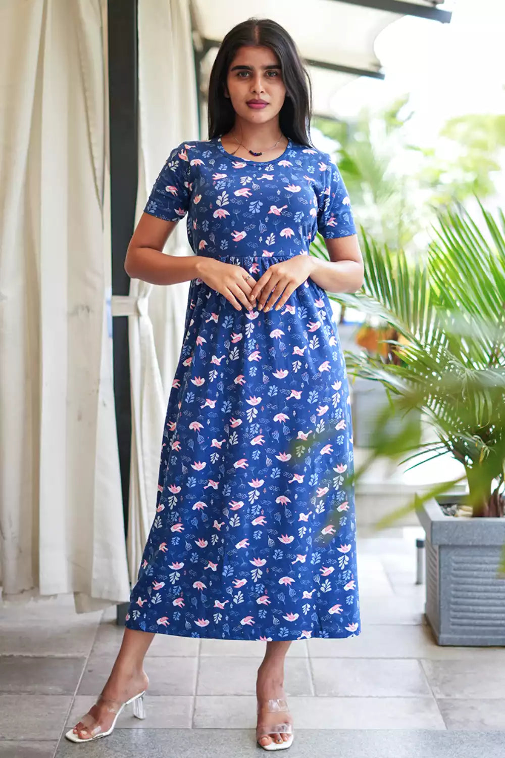 Casual Lounge Wear Non Feeding Navy Bird