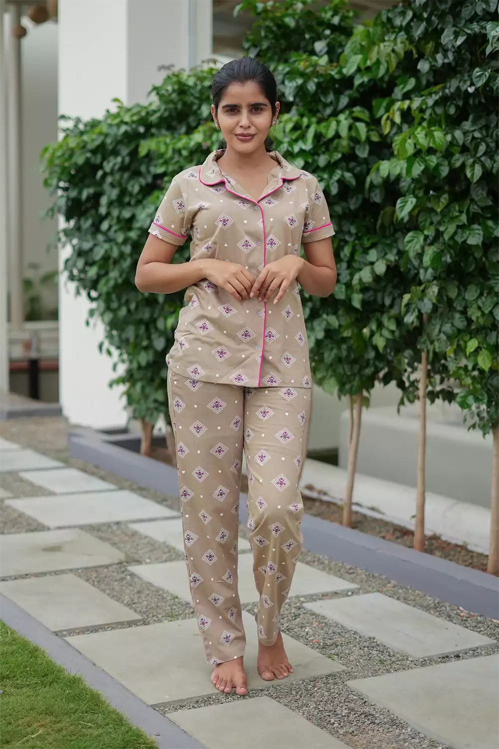 Pyjama Co-Ords Sandal