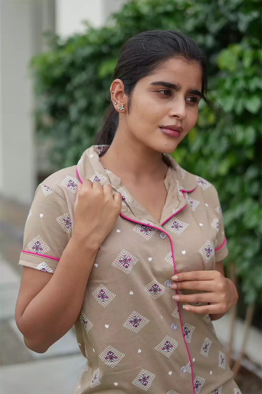 Pyjama Co-Ords Sandal