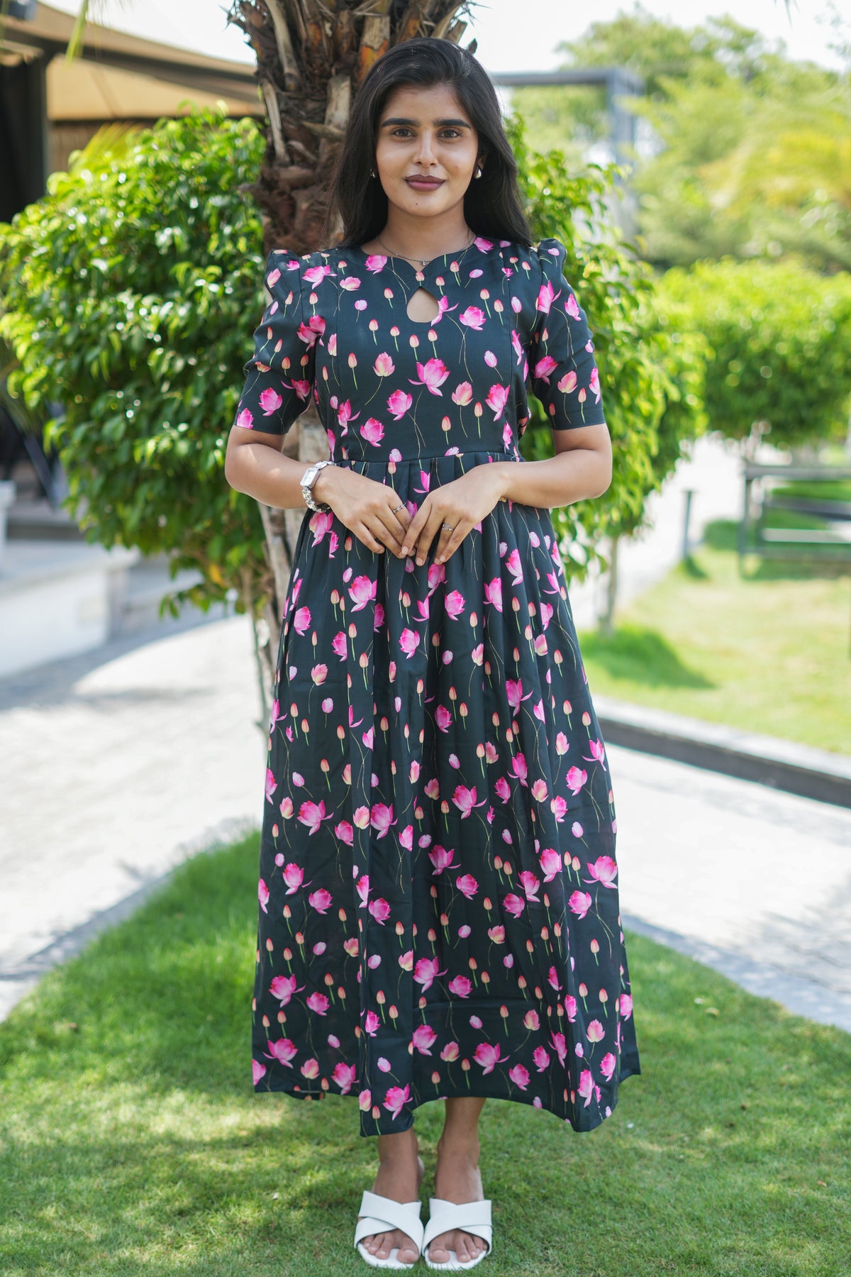 Zipper Feeding Maxi Green Tulip | B - 007