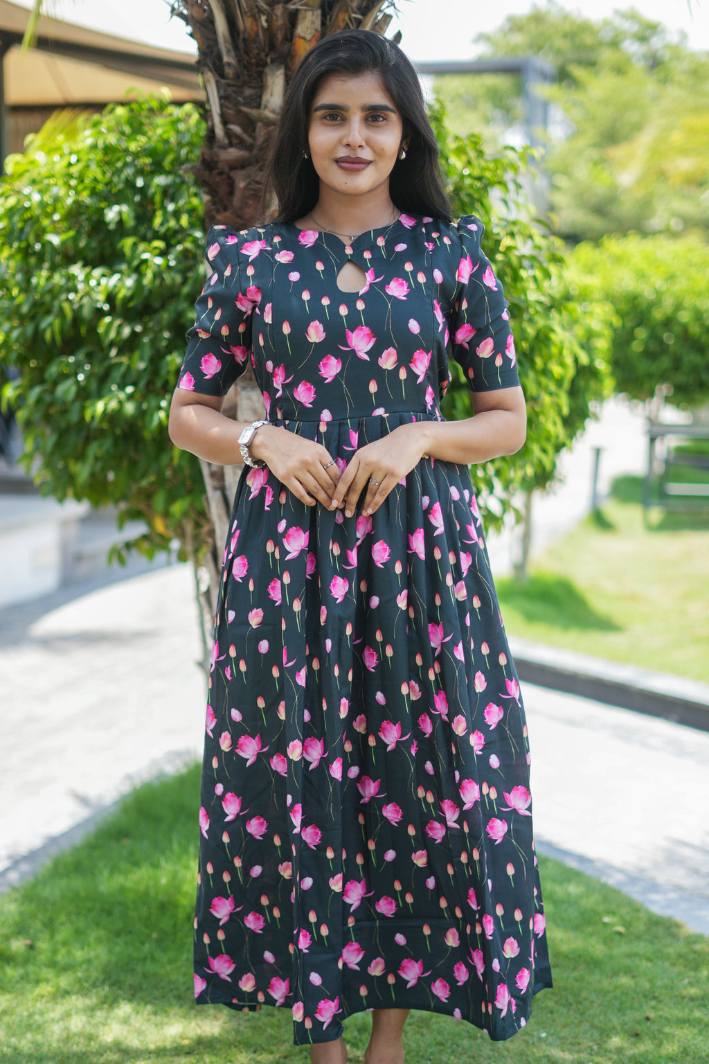 Zipper Feeding Maxi Green Tulip | B - 007