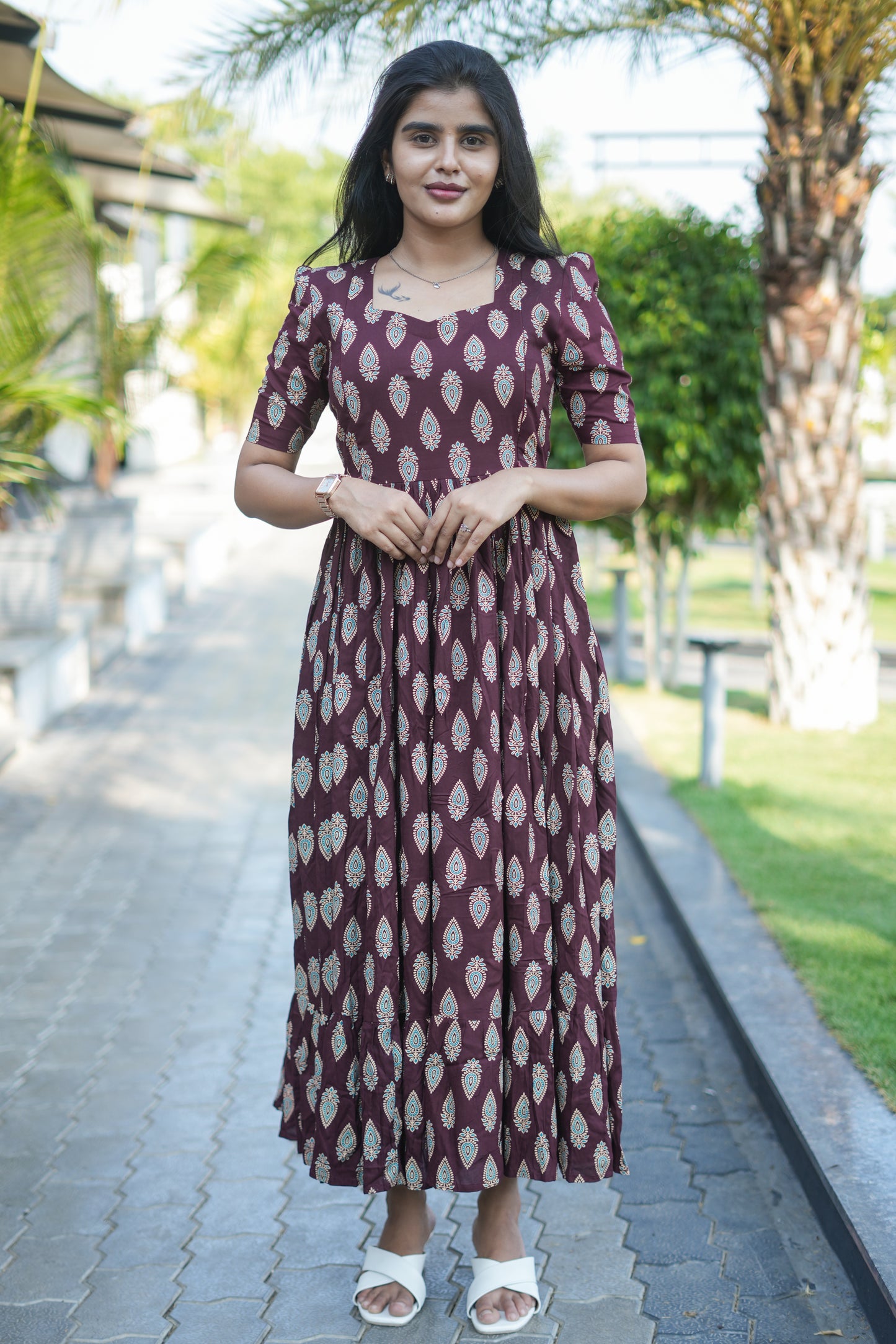 Zipper Feeding Maxi Wine Grace