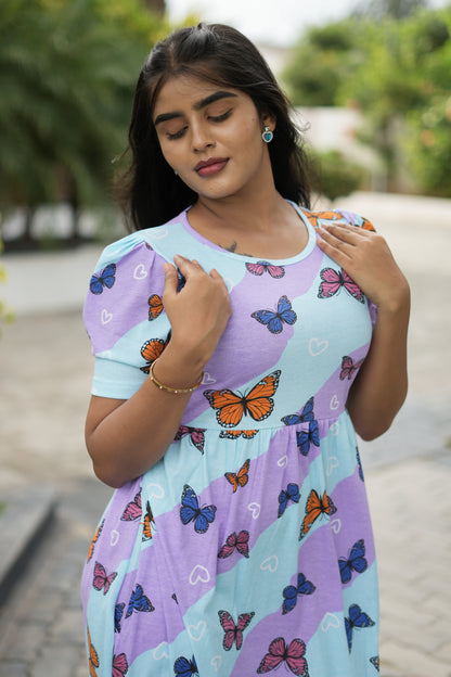 Casual Lounge Wear Non Feeding with puff Pastel wings