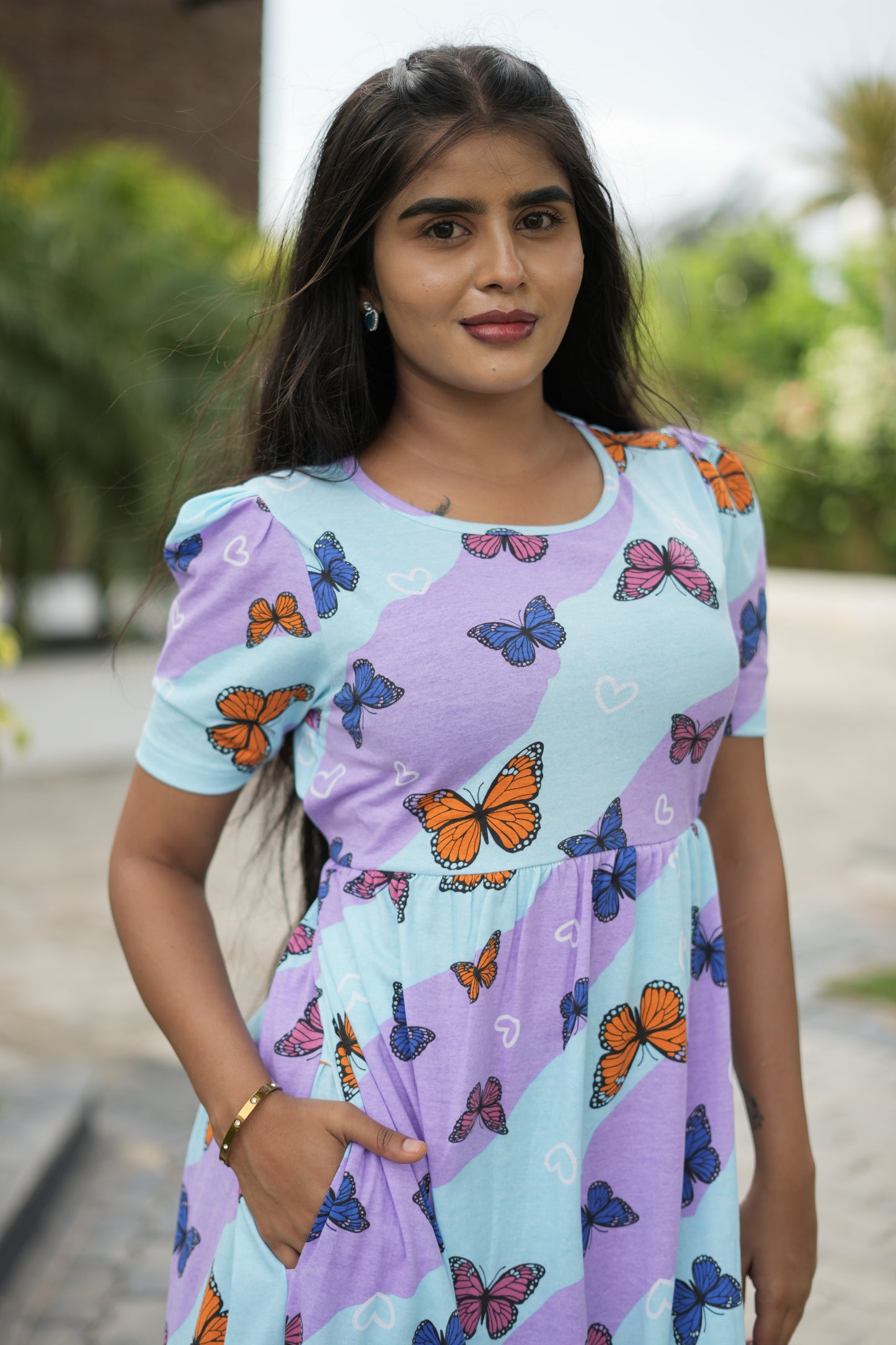 Casual Lounge Wear Non Feeding with puff Pastel wings