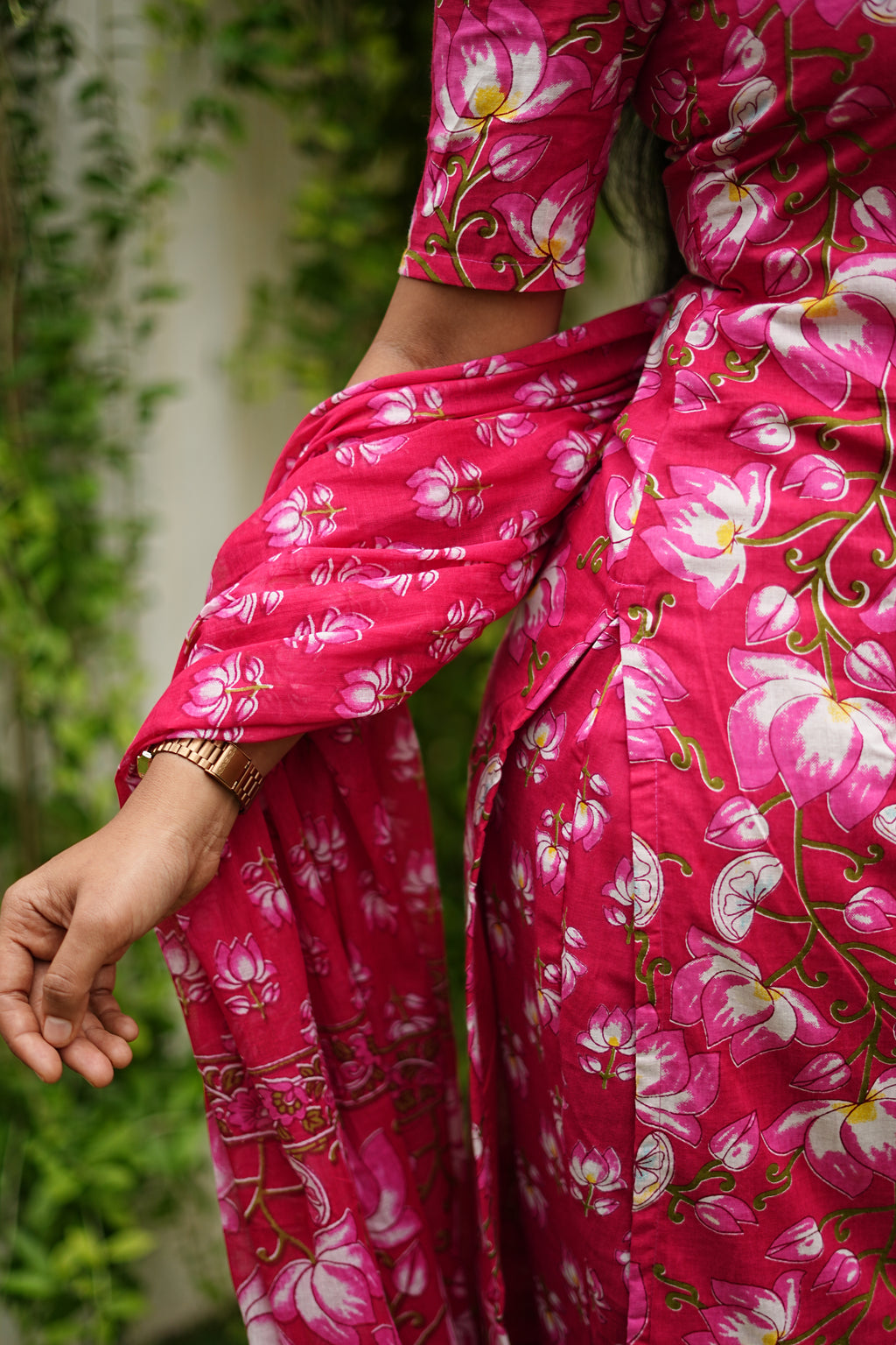 Lara Pink Muse Blossom – 3 Piece Suit Set | G - 013