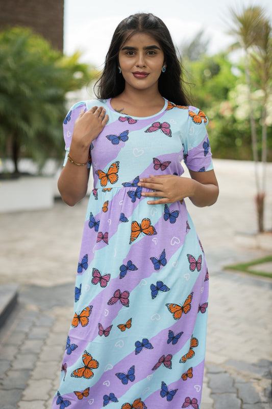 Casual Lounge Wear Non Feeding with puff Pastel wings