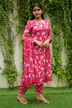 Lara Pink Muse Blossom – 3 Piece Suit Set | G - 013