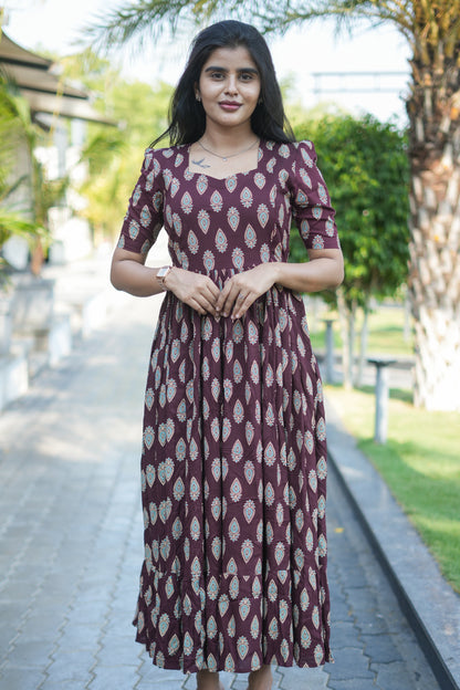 Zipper Feeding Maxi Wine Grace