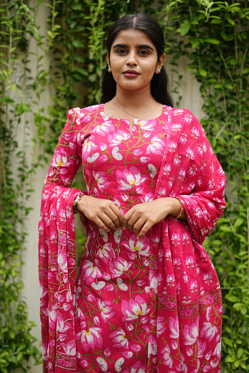 Lara Pink Muse Blossom – 3 Piece Suit Set | G - 013