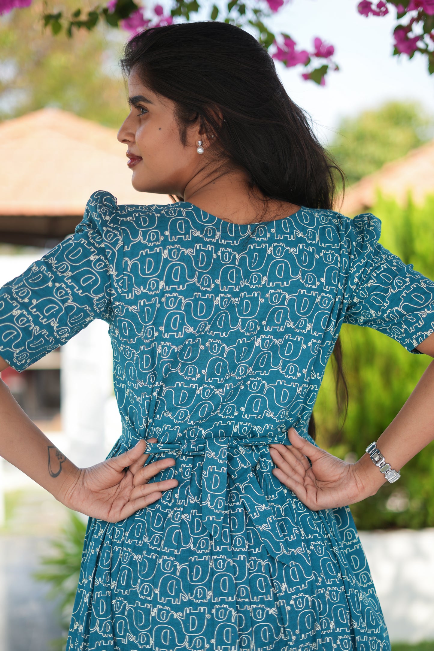 Zipper Feeding Maxi Green wave