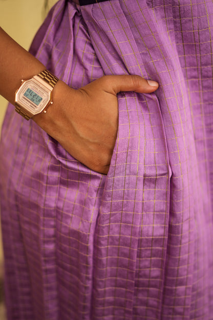 Royal Plum Zari Maxi Dress | Women Festive Maxi | E - 004