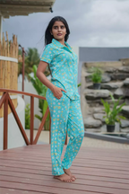 Pyjama Co-Ords Aqua