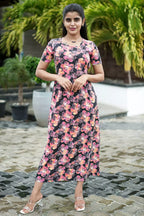 Casual Lounge Wear Non Feeding Black Brown