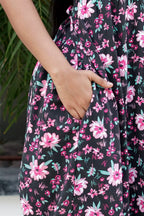 Casual Lounge Wear Non Feeding Black Pink Green