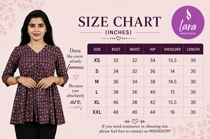 Women's Black Petals Floral Printed Peplum Top