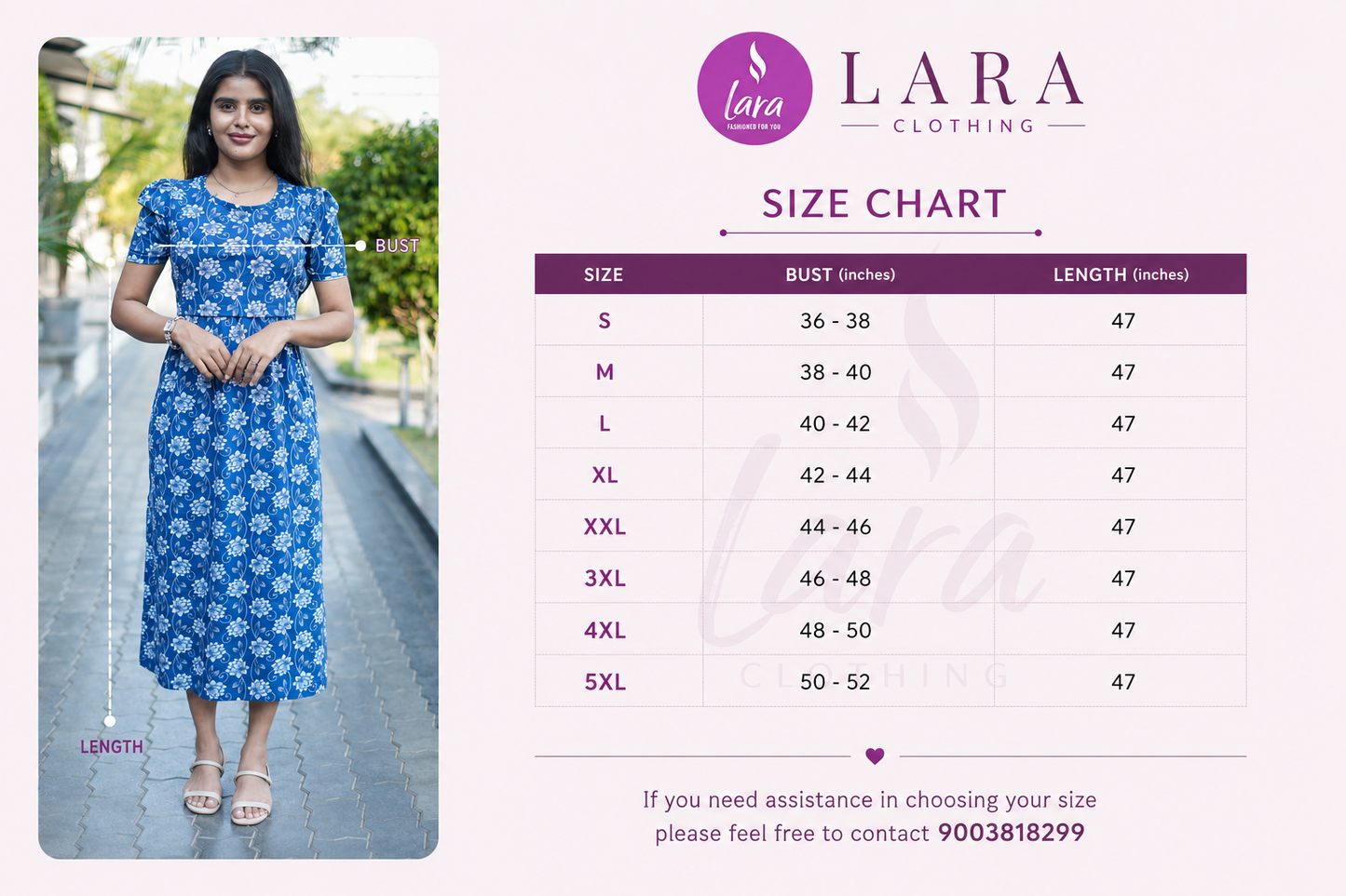 Feeding Wear with Puff Sleeve Grey Dot 47 inches