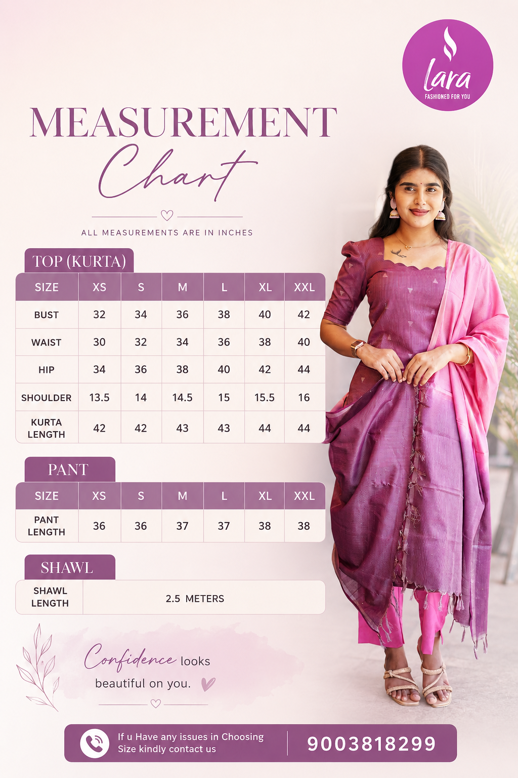 Orchid Pink Handloom Mangalagiri Cotton Salwar Suit with Zari Dupatta | LCSO 034