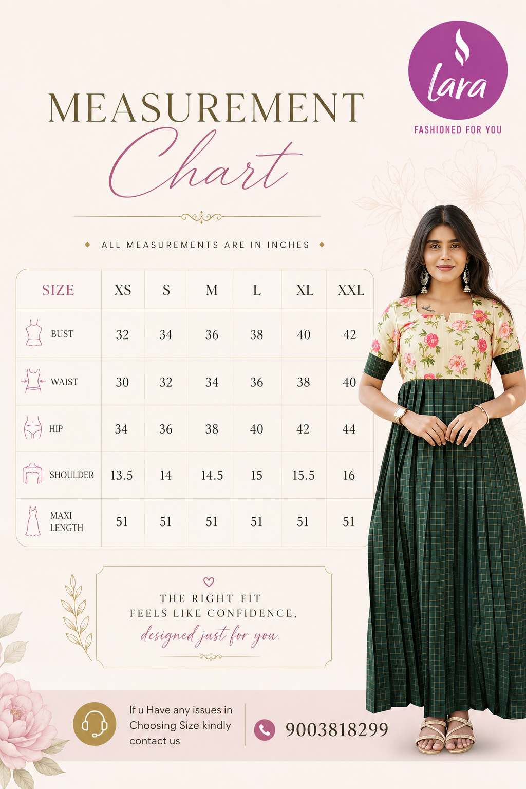 Viora Elan Grace Maxi Dress | Women Festive Maxi | LCMV 061