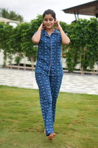 Pyjama Co-Ords Dark Blue