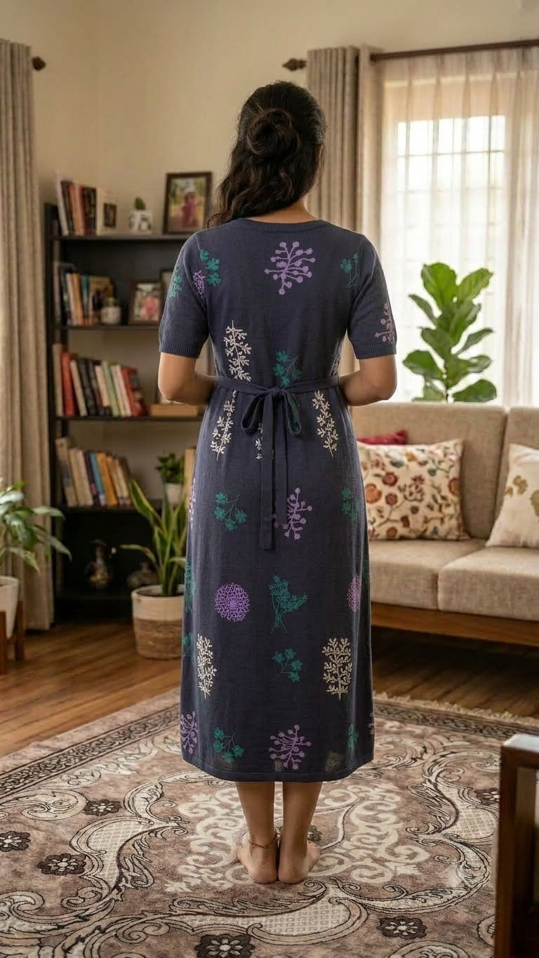 Casual Lounge Wear Non Feeding with puff Midnight Garden