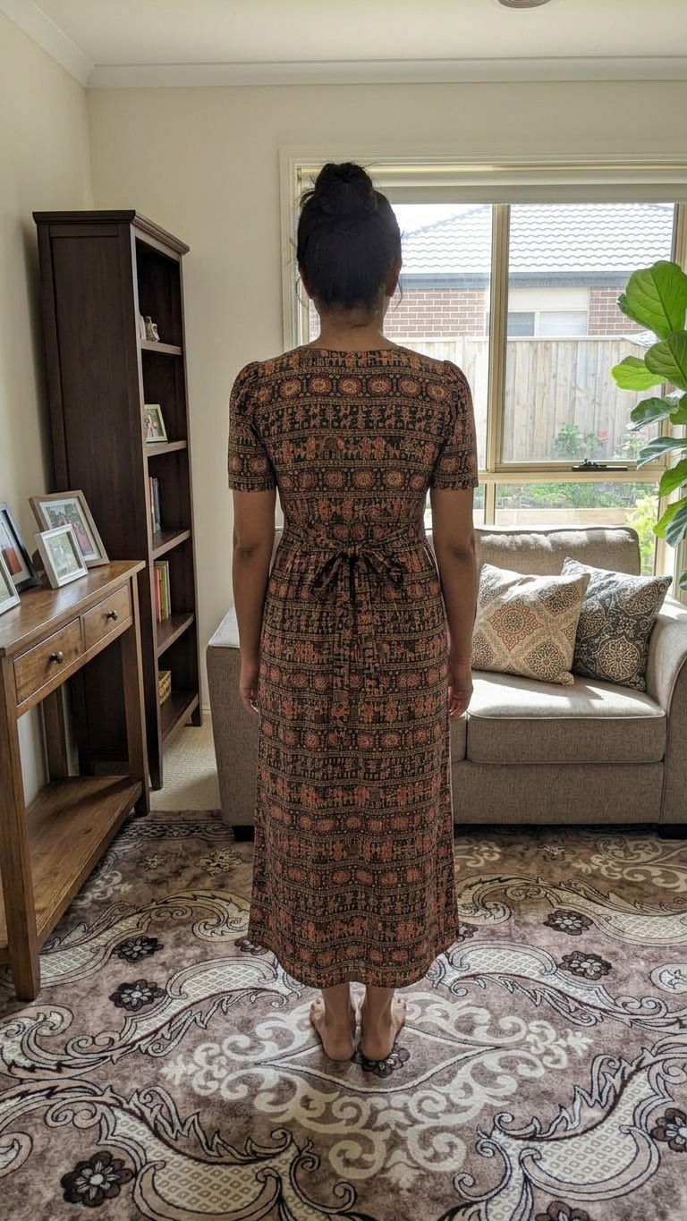 Casual Lounge Wear Non Feeding with puff Rusty Brown
