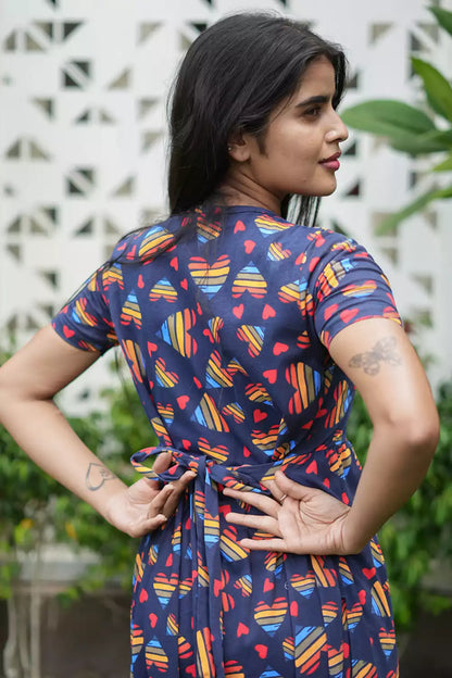 Casual Lounge Wear Non Feeding Multicolor
