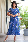 Casual Lounge Wear Non Feeding Navy Bird