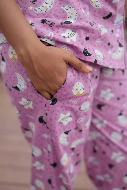 Pyjama Co-Ords Pale Pink