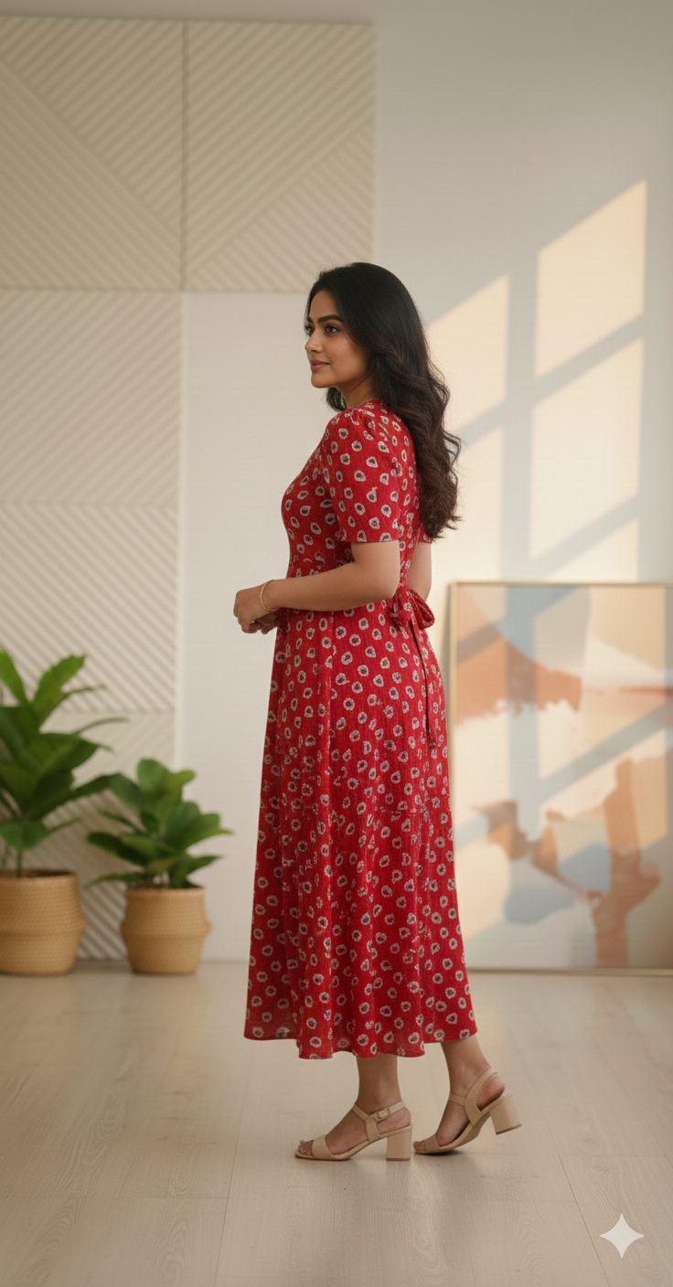 Casual Lounge Wear Non Feeding with puff Red Eye