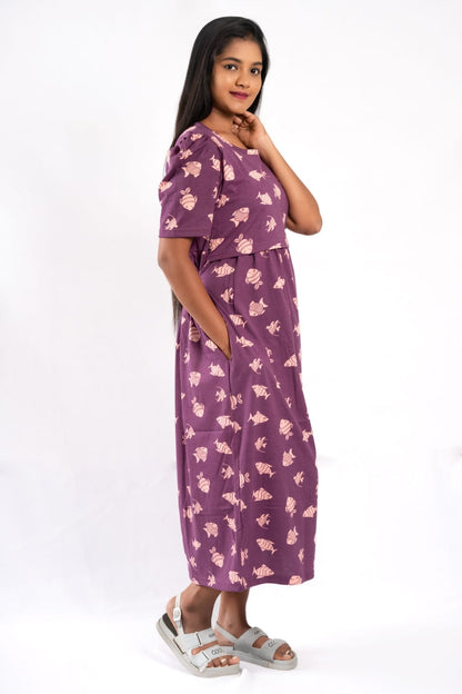 capri  Zipless feeding wear Wines Fish 47 inches