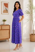 Casual Lounge Wear Non Feeding with Puff Royal  Heart
